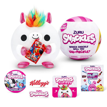 Zuru Snackles Capsules 5.5 Inch Series 1 - Assorted Mystery Surprise Capsule Collectible Toy