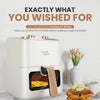 Russel Taylors 4.5L Retro Series Air Fryer - Cream