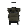 Pierre Cardin 21" Nylon Backpack with Detachable Trolley - Khaki