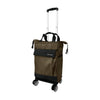 [Online Exclusive] Pierre Cardin 20" Soft Shopping Trolley Bag with Detachable Trolley & Removable Wheels (M:60248987) - Black, Dark Blue, Dark Khaki, Red