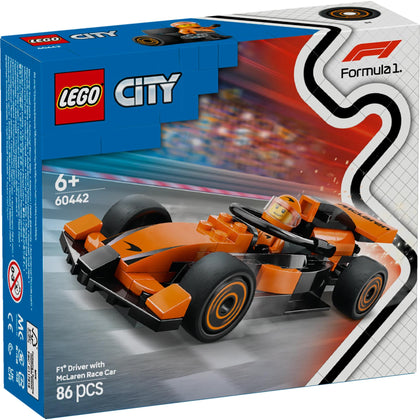 LEGO City: F1® Driver with McLaren Race Car (60442)