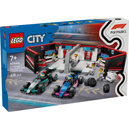 LEGO City: F1® Garage & Mercedes-AMG & Alpine Cars (60444)