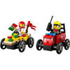 LEGO City: Pizza vs. Fire Truck Race Car Pack (60458)