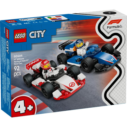 LEGO City: F1® Williams Racing & Haas F1® Race Cars (60464)