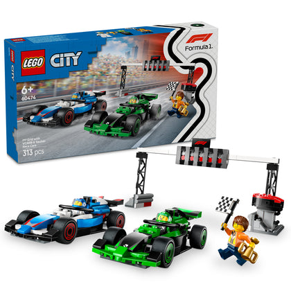 LEGO City: F1® Grid with VCARB & Sauber Race Cars (60474)