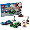 [PRE-ORDER SHIPS EARLY MARCH] LEGO City: F1® Grid with VCARB & Sauber Race Cars (60474)