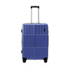 Pierre Cardin 25" ABS+PC 4 Double Wheels Expandable Trolley Case with TSA Lock and Anti-theft Zipper 373P - Purple