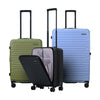 PIERRE CARDIN Lyon 20" Front-Opening Hard Case Spinner - Black