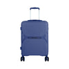 pierre cardin 20"+28" Polypropylene 4 Double Wheels Expandable Trolley Case - Dark Blue (60812320+28 22-Dark Blue)