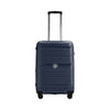 Pierre Cardin 24" Polypropylene 4 Double Wheels Expandable Trolley Case - Dark Blue