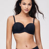 Pierre Cardin Collagen Smooth Strapless Bra - Black