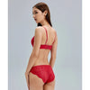 Pierre Cardin Paradiso Lace Demi Bra - Red