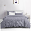 KINGSFORD Unity Fitted Sheet Set 2000TC 100% Cotton Sateen (Single/Super Single/Queen/King) - Purple