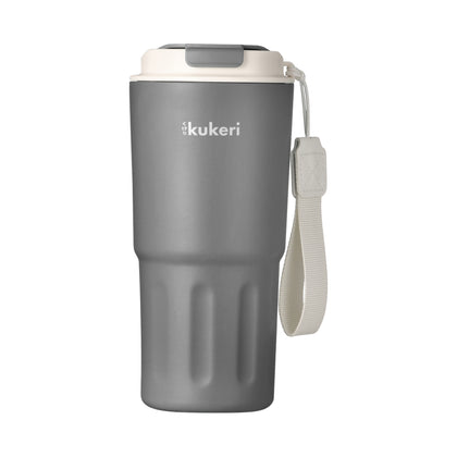 Kukeri 580ml Vacuum Travel Mug - Slate Grey