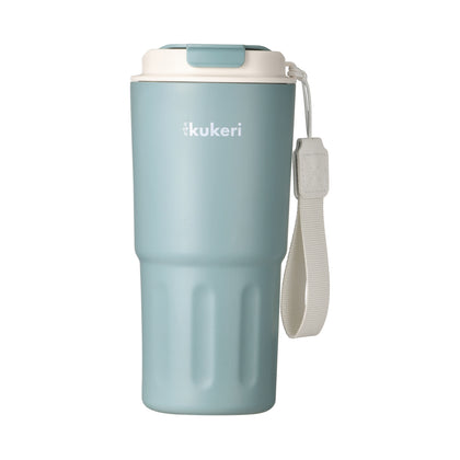 Kukeri 580ml Vacuum Travel Mug - Stone Blue