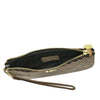 Sembonia Signature Monogram Wristlet - Brown
