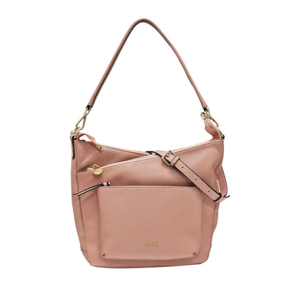 Sembonia Pebbled Leather Bag - Pink
