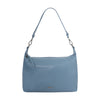 SEMBONIA Pebbled Leather Shoulder Bag - Light Blue