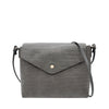 SEMBONIA 2-in-1 Embossed Hobo Bag with Detachable Sling Bag - Grey