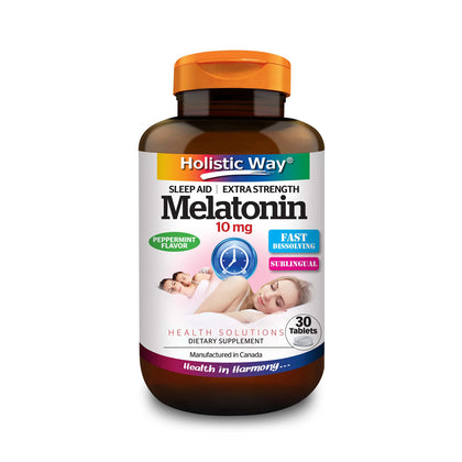 Holistic Way Melatonin 10mg 30 Tablets