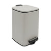 Smart Living 8L Compact Pedal Bin - Beige