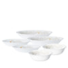 CORELLE 6pc Dinner Set - Silver Crown