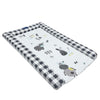 Lucky Baby Deluxe Changing Mat -  My Little Farm Grey