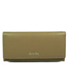 VALENTINO RUDY Genuine Leather Long Wallet - Beige