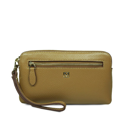Valentino Rudy Leather  Wristlets - Brown