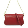 Valentino Rudy Leather Shoulder and Crossbody Bag - Red