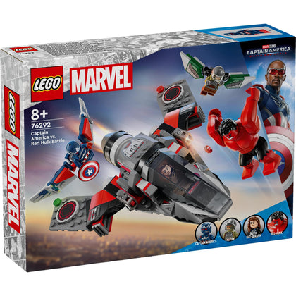 LEGO Super Heroes: Captain America vs. Red Hulk Battle (76292)