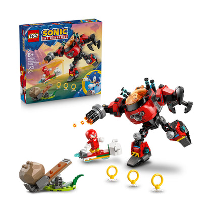 LEGO Sonic: Knuckles vs. Dr. Eggman Egg Crusher Mech (77005)