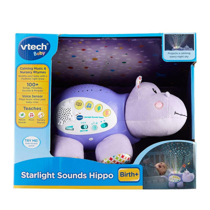VTech Lil' Critters Soothing Starlight Hippo