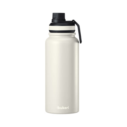Kukeri 800ml Vacuum Sport Bottle - Ivory