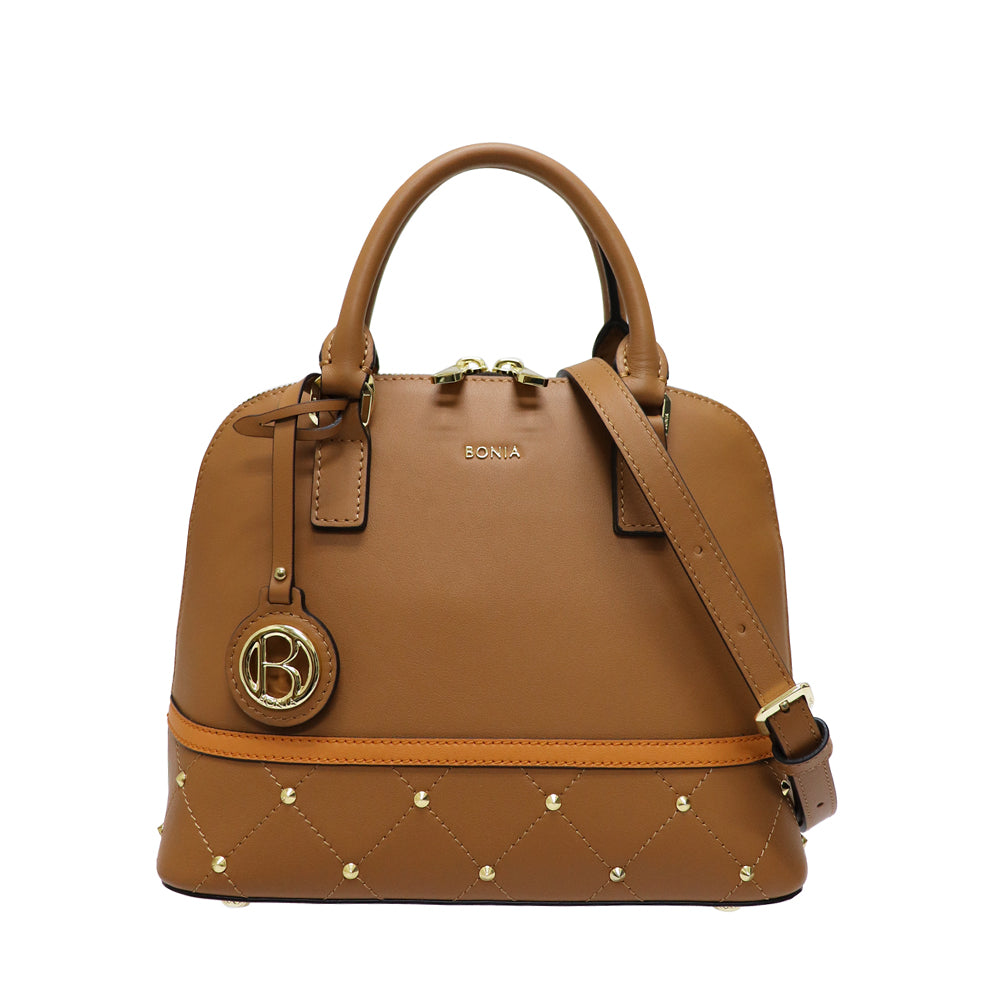 BONIA Esma Satchel Bag - Choccy