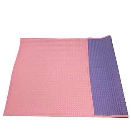 Lucky Baby Air-Filled Rubber Cot Sheet (Plain L) - Pink / Green