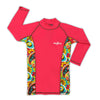 tee-pee-to UV50+ Long Sleeve and Shorts Indian Summer Set - Fuchsia Pink/Indian Print