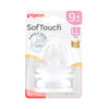 Pigeon Softouch Nipple 2-Pc LL