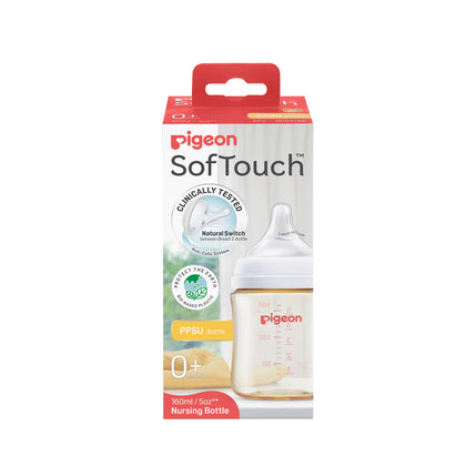 Pigeon Softouch Bpp Nursing Bottle PPSU 160ML Logo