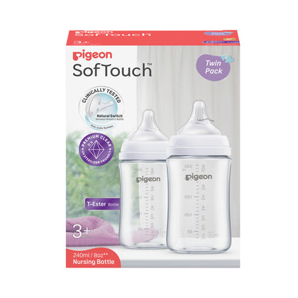 Pigeon Softouch Bpp Nursing Bottle T-Ester 240ML Twin Pack