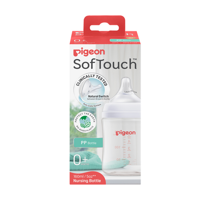 Pigeon Softouch Bpp Nursing Bottle PP 160ML Logo