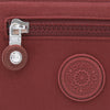 LASELLE Lightweight Nylon Purse - Maroon