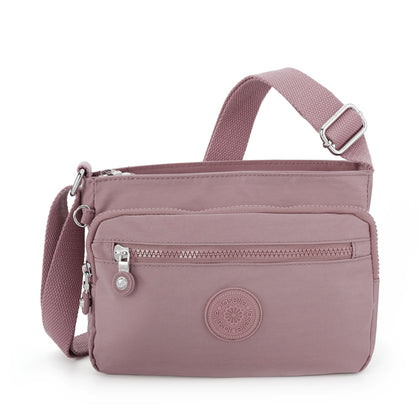 Laselle Lightweight Crossbody Bag - Purple