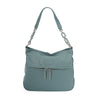Orofino Leather Shoulder Bag with Detachable Long & Short Straps - Blue
