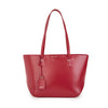 BONIA Leather Carryall - Red