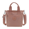 LASELLE Lightweight Nylon Shoulder Bag - Peach