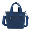 LASELLE Lightweight Nylon Shoulder Bag - Navy