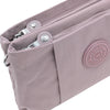 LASELLE Lightweight Nylon Crossbody Bag - Light Purple