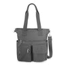 Laselle Lightweight Tote Bag cum Crossbody Bag - Dark Grey