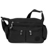 Laselle Lightweight Crossbody Bag - Black